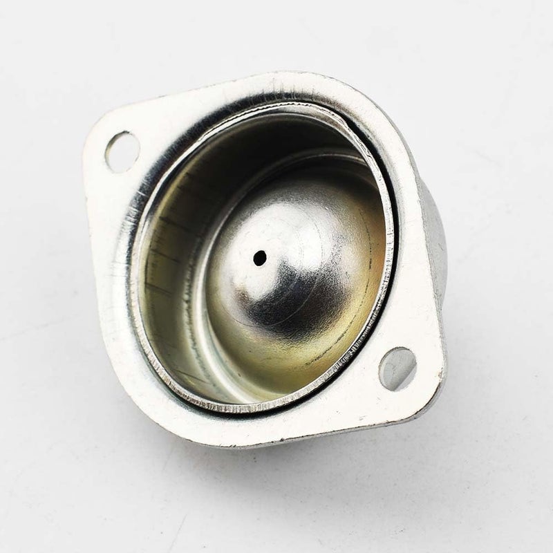 YDKOEDD 20PCS 1'' Roller Ball Transfer Bearing, Flange Mounted Carbon Steel Round Ball Transfer Unit,360º Rotation Universal Ball Casters 400Lbs Carbon Steel Round Ball Transfer Unit for Conveyor, Roller Stan - Image 4
